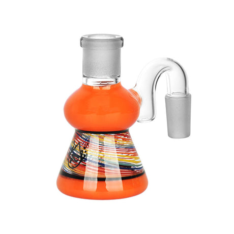 Pulsar Sweet Dreams Dry Ash Catcher in vibrant orange with 14mm female joint at 45 degrees