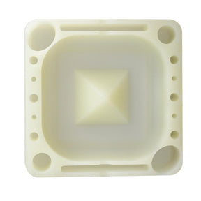 Pulsar Tap Tray in Glow variant, silicone rolling accessory for dry herbs and concentrates