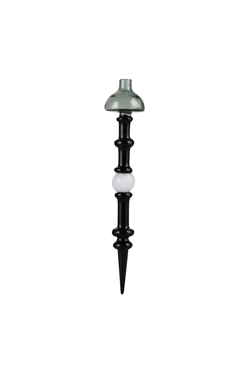 Pulsar "Terp Sauce" Carb Cap Dabber, 28mm borosilicate glass, front view on white background