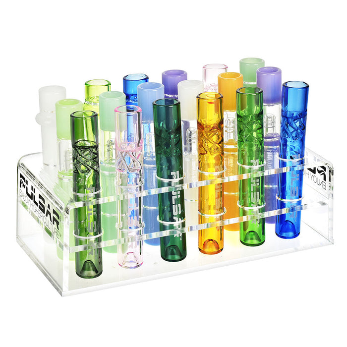 Pulsar Timeless Voyager Chillum Pipe | 4" | 18pc Display