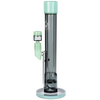 Pulsar Transporter Kicked Straight Tube Glass Water Pipe | 14" | 14mm F