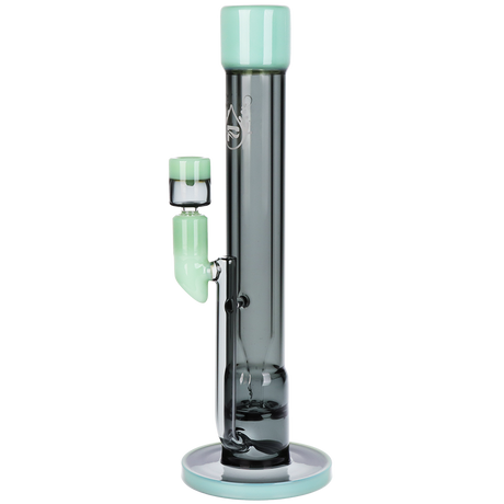 Pulsar Transporter Kicked Straight Tube Glass Water Pipe | 14" | 14mm F