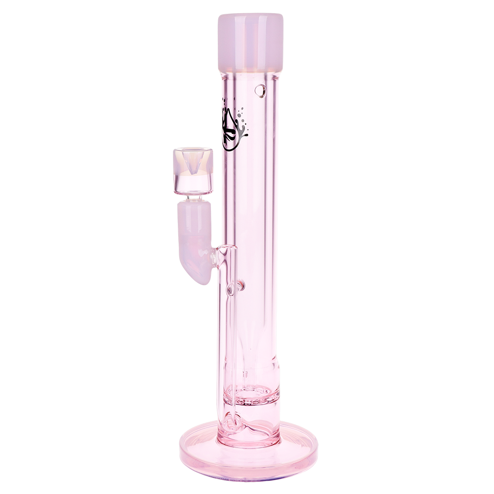 Pulsar Transporter Kicked Straight Tube Glass Water Pipe | 14" | 14mm F