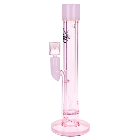 Pulsar Transporter Kicked Straight Tube Glass Water Pipe | 14" | 14mm F