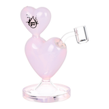 Pulsar Two-Hearted Glass Dab Rig | 6.5" | 14mm F
