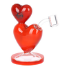 Pulsar Two-Hearted Glass Dab Rig | 6.5" | 14mm F