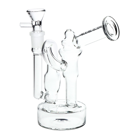 Recycler water pipe from Pulsar in assorted colors with an angled mouthpiece and a 14mm female joint