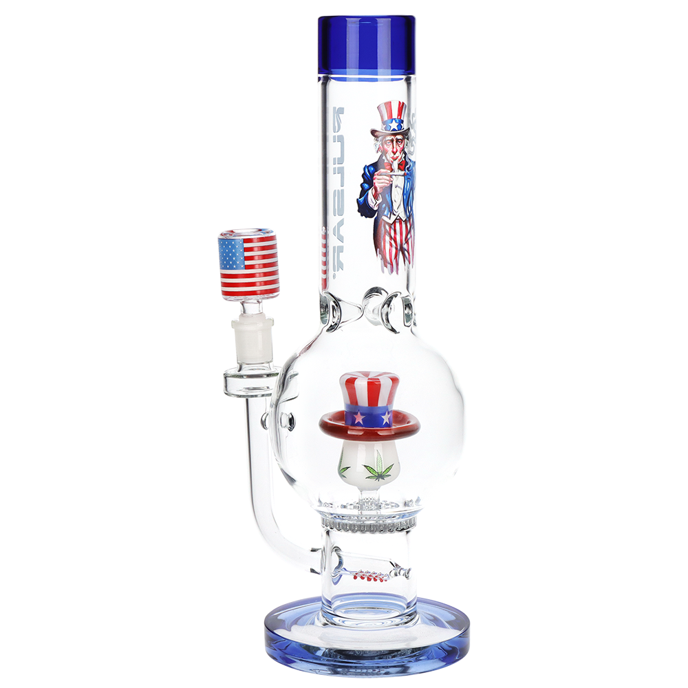 Pulsar USA Top Hat Bubble Base Glass Water Pipe | 13.25" | 14mm F