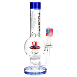 Pulsar USA Top Hat Bubble Base Glass Water Pipe | 13.25" | 14mm F