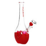 Pulsar Valentine's Heart Vase Glass Water Pipe | 8.25" | 14mm F