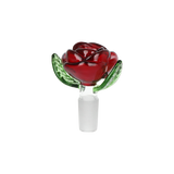 Pulsar Valentine's Hearts 'n' Roses Glass Herb Pipe Duo | 10" | 14mm F