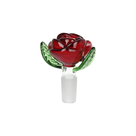 Pulsar Valentine's Hearts 'n' Roses Glass Herb Pipe Duo | 10" | 14mm F