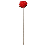Pulsar Valentine's Hearts 'n' Roses Glass Herb Pipe Duo | 10" | 14mm F