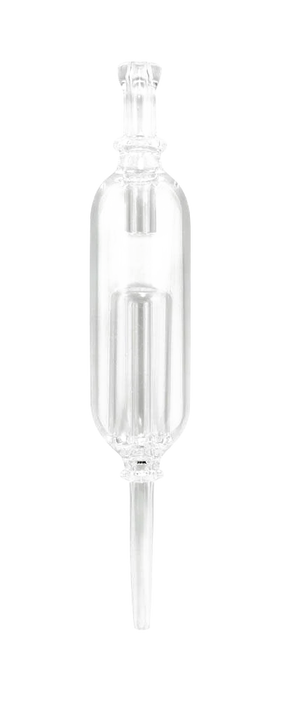 Pulsar Vapor Vessel V3 hand pipe, borosilicate glass, quartz tip, portable - front view