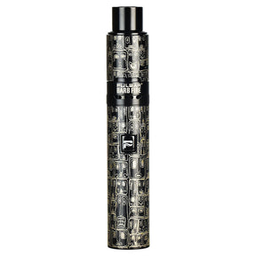 Pulsar Barb Fire Kit in Black with Boho Faces Design, 1450mAh Battery, Front View