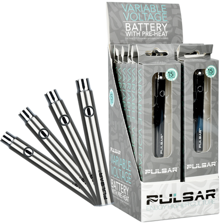 Pulsar Variable Voltage Click Button 510 Battery - 350mAh
