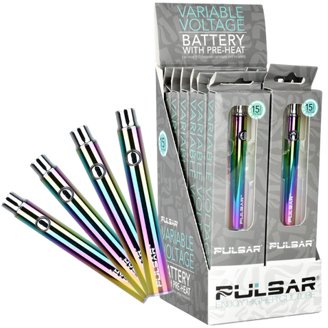 Pulsar Variable Voltage Click Button 510 Battery - 350mAh