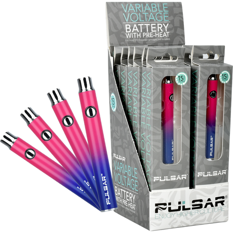 Pulsar Variable Voltage Click Button 510 Battery - 350mAh