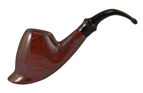 Pulsar Volcano Rosewood Pipe - 6" Hand Pipe for Dry Herbs, Side View