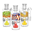Pulsar Waking Dream Wig Wag Ash Catchers in 45 and 90 degrees with vibrant colors