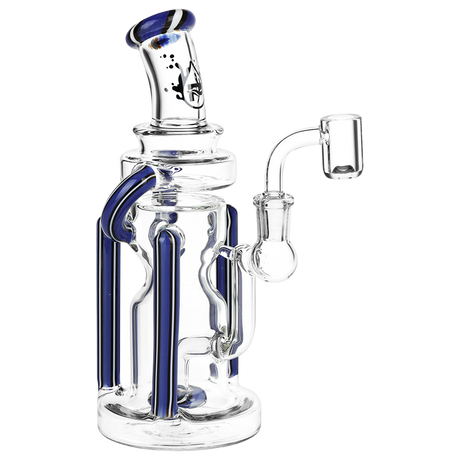 Pulsar Wig Wag Space Station Recycler Glass Dab Rig | 8.5" | 14mm F