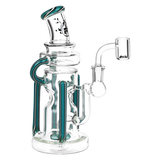Pulsar Wig Wag Space Station Recycler Glass Dab Rig | 8.5" | 14mm F