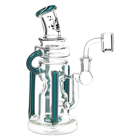 Pulsar Wig Wag Space Station Recycler Glass Dab Rig | 8.5" | 14mm F