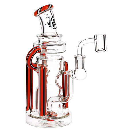 Pulsar Wig Wag Space Station Recycler Glass Dab Rig | 8.5" | 14mm F