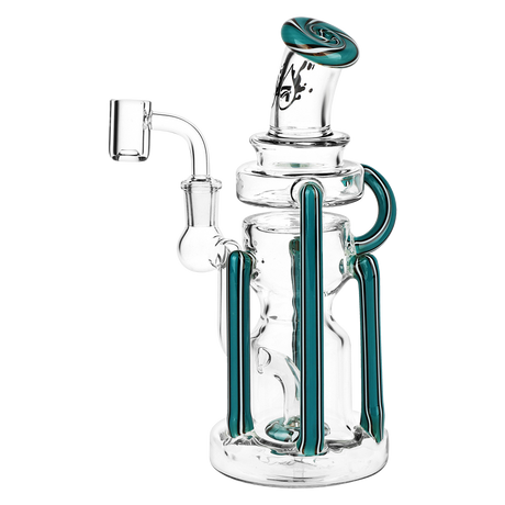Pulsar Wig Wag Space Station Recycler Glass Dab Rig | 8.5" | 14mm F