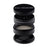 Cali Crusher O.G. 2.5" Black 4 Piece Aluminum Grinder for Dry Herbs, Front View