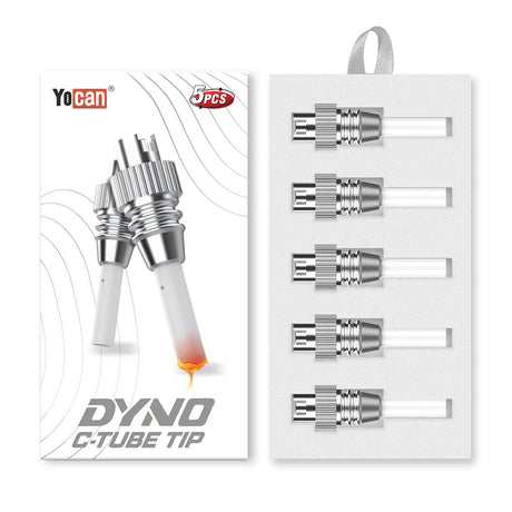 Yocan Dyno Coils pack of 5, vaporizer replacement parts, displayed front view on white background