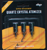 Dipper Replacement Quartz Crystal Atomizer Attachment - Pack Of 3