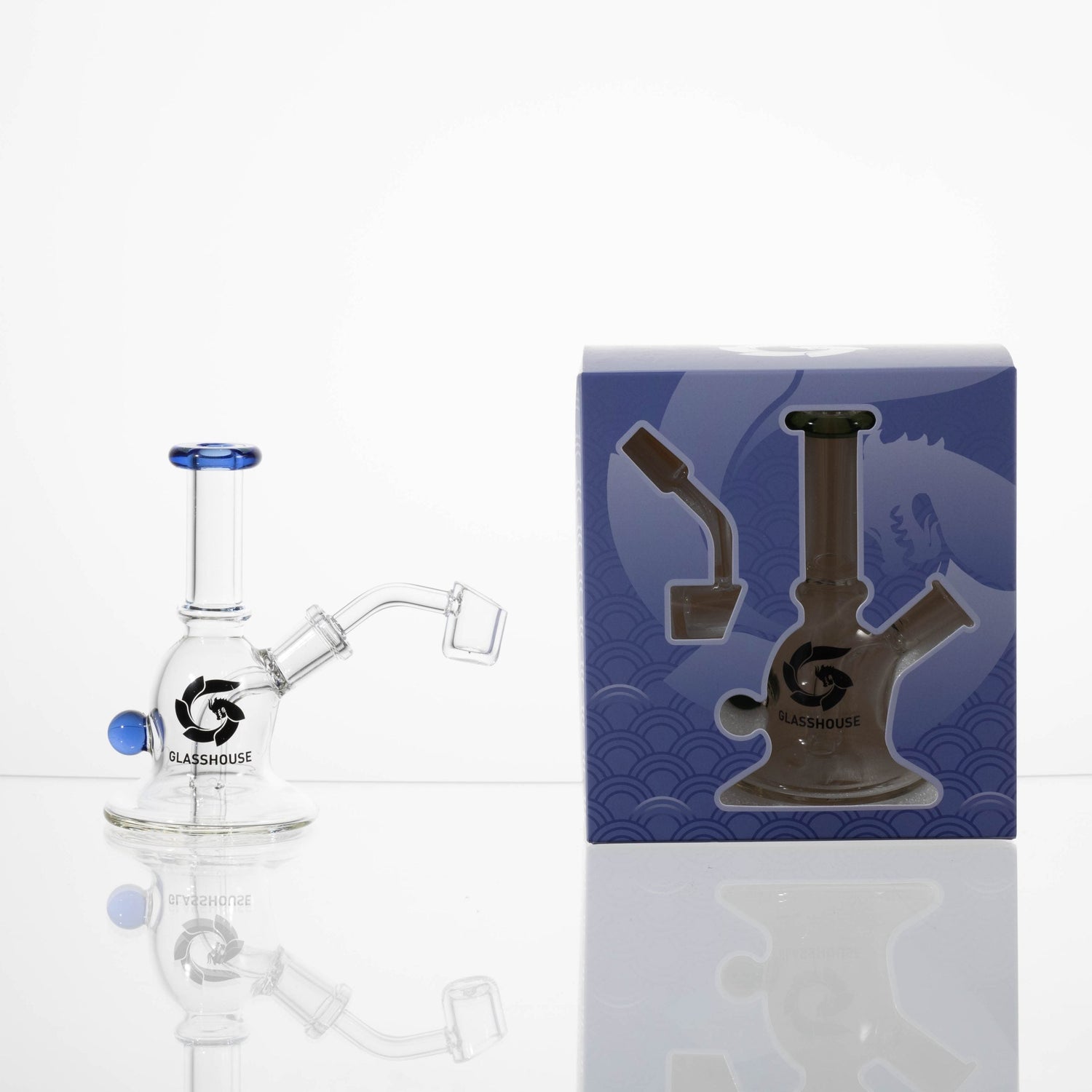 Glasshouse 5" Bonnet Fixed Stem Dab Rig