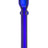 Blue Glass Dab Nail for Concentrates, 14mm Joint, 90 Degree - Front View on White Background