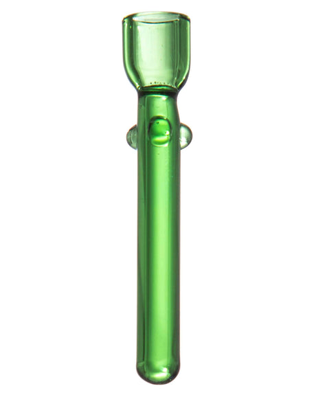 Valiant Distribution Rainbow Glass Dab Nail in Green, 14mm, 90 Degree Joint for Dab Rigs