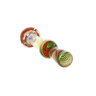 Rasta Shroom Chillum Pipe