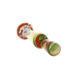 Rasta Shroom Chillum Pipe