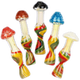 Rasta Shroom Chillum Pipe