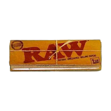 RAW Classic 1 1/4" Hemp Rolling Papers, 24 Pack Front View on White Background