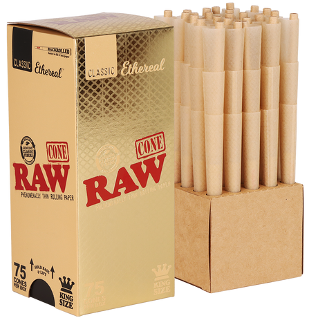 RAW Ethereal Cones | 75pc Box