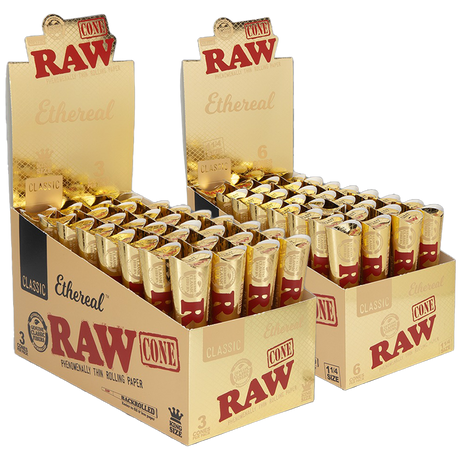 RAW Ethereal Cones | 32pk Display