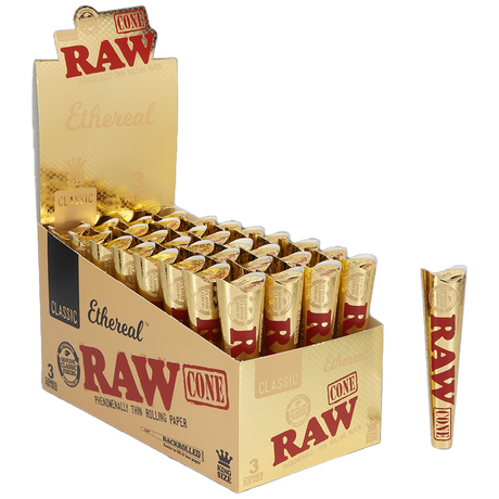RAW Ethereal Cones | 32pk Display