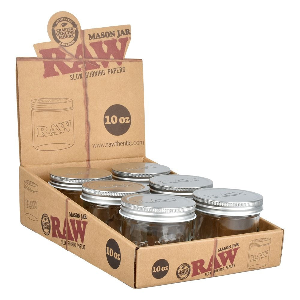 RAW Mason Jar | 6ct Display