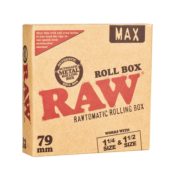 Raw Automatic Rolling Box 79mm • 1 1/4 And 1 1/2 Size