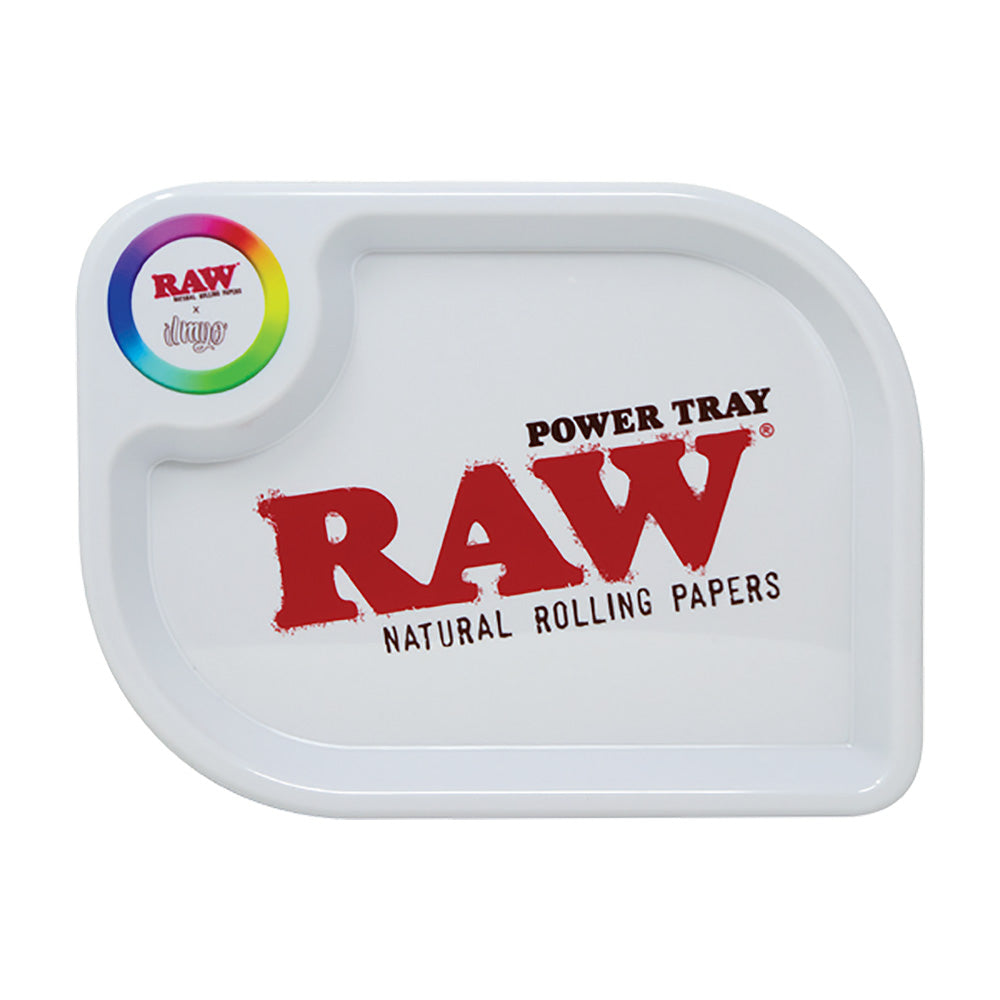 RAW x ILMyo Power Rolling Tray with built-in Wireless Cell Charger, Top View