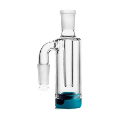 PILOT DIARY 14mm Reclaim Catcher with Clear Glass and Blue Base - Front View