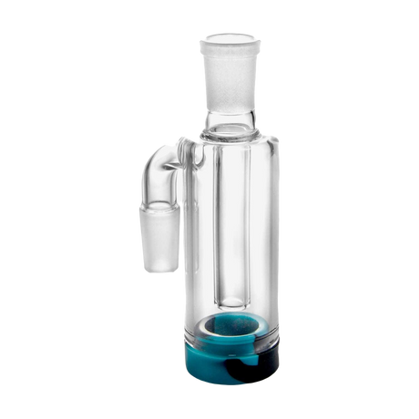 PILOT DIARY 14mm Reclaim Catcher with clear glass and blue accent - Front View