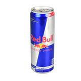 Red Bull Energy Drink Diversion Stash Safe, 12oz can, front view on white background