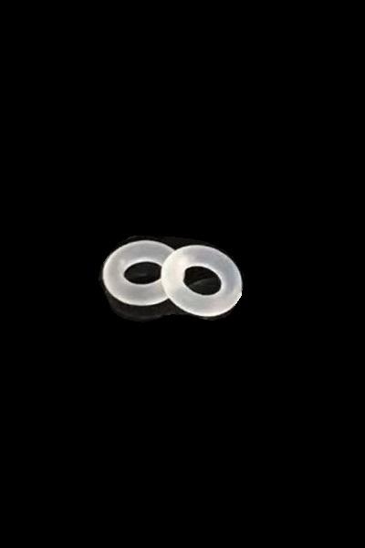 TAG Replacement Silicone O Rings for Quartz Swing Arm, White, 2 Pack, Portable Design