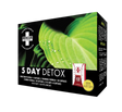 Rescue Detox 5 Day Detox Kit package with natural green leaf design, angled view